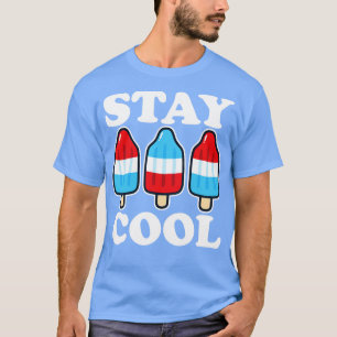 Camiseta Stay Guay Rocket Red White and Blue Popsicle Summe