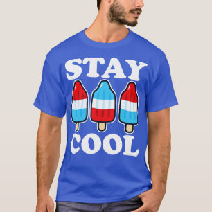 Camiseta Stay Guay Rocket Red White and Blue Popsicle Summe