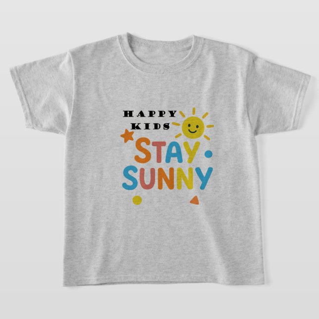 Camiseta Stay HAPPY KIDS T shirt (Distribución)