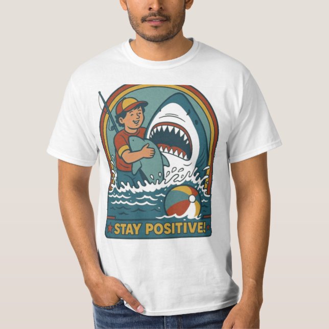 Camiseta Stay Positive Premium (Anverso)