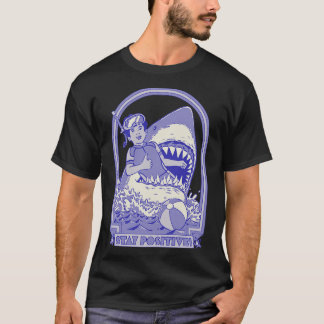 Camiseta Stay Positive Shark