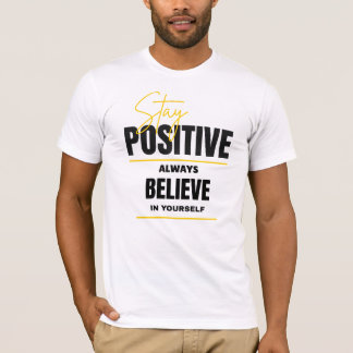 Camiseta Stay Positive Vibes Tee