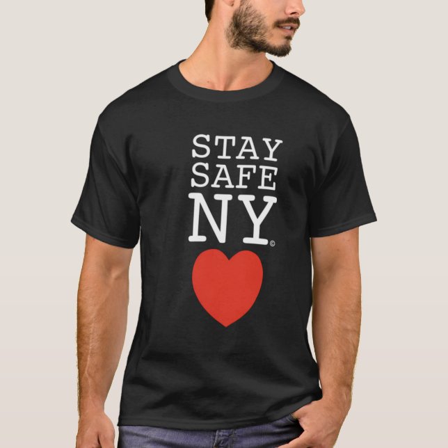 Camiseta Stay Safe Ny Hoodie (Anverso)