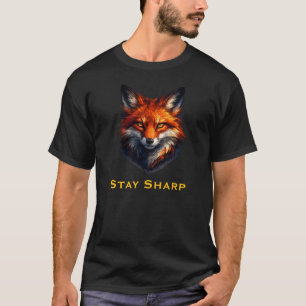 Camiseta Stay Sharp Fox Graphic T-Shirt