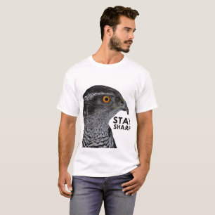 Camiseta Stay Sharp Hawk - Ave audaz de Prey Wildl