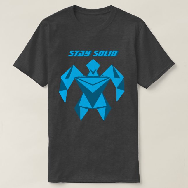 Camiseta Stay Solid Futuristic Strength T-Shirt (Diseño del anverso)
