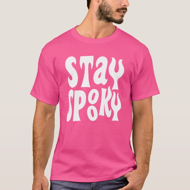 Camiseta Stay Spooky Creepy Halloween (Anverso)