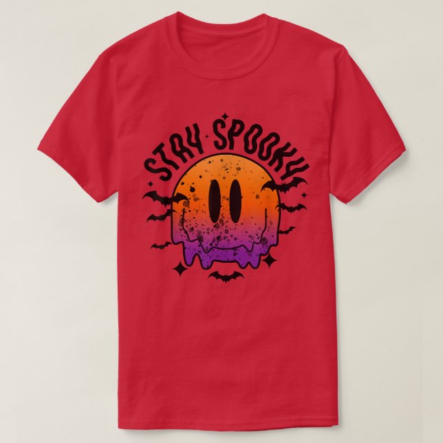 Camiseta Stay Spooky Halloween (Diseño del anverso)