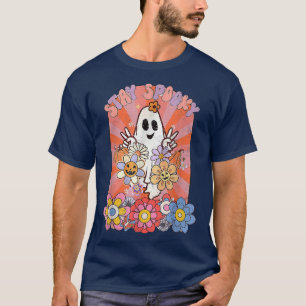 Camiseta Stay Spooky Halloween Hippie, Hola Cos de Hallowee