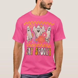 Camiseta Stay Spooky Retro Halloween Boo Ghost Fall otoño