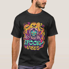 Camiseta Stay Spooky Vibes - Groovy Ghost