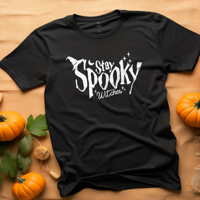 Camiseta Stay Spooky Witness Witness Witch Halloween es gra (Stay Spooky Witches Witch Halloween Funny T-Shirt
)