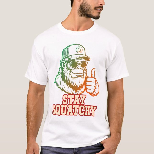 Camiseta Stay Squatchy (Anverso)