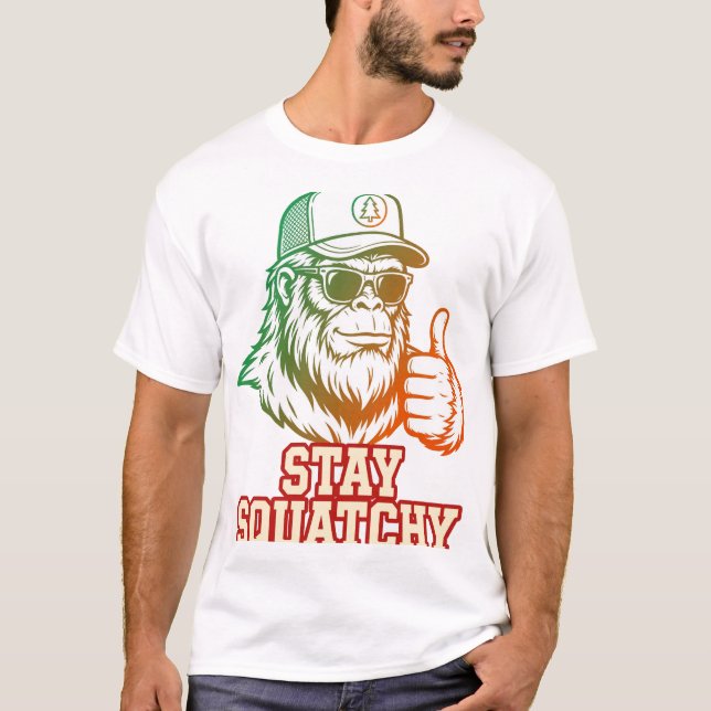 Camiseta Stay Squatchy (Anverso)