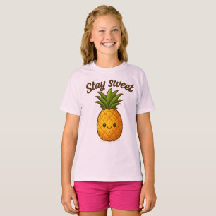 Camiseta Stay Sweet - Cute Pineapple