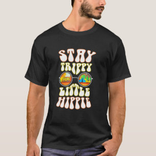 Camiseta Stay Trippy Little Hippie Hippies Vintage Retro Hi