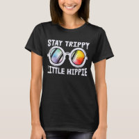 Stay Trippy Little Hippie Tie Dye Sungafas Vinta