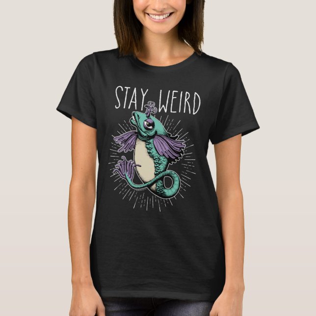 Camiseta Stay Weird (Anverso)