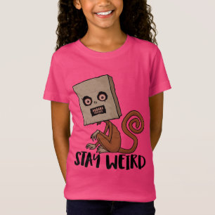 Camiseta Stay Weird Sack Monkey