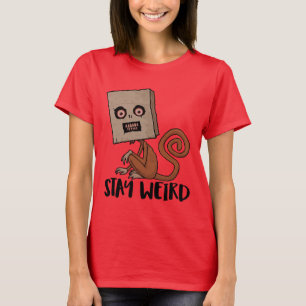 Camiseta Stay Weird Sack Monkey