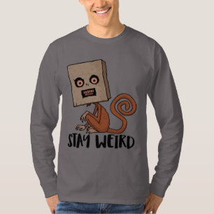 Camiseta Stay Weird Sack Monkey