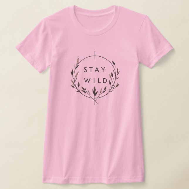 Camiseta Stay wild (Distribución)