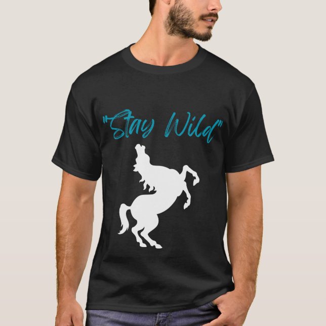 Camiseta "Stay Wild"  (Anverso)