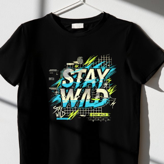 CAMISETA STAY WILD (Subido por el creador)