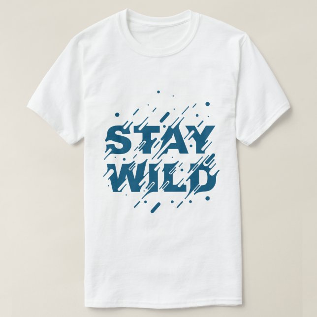 Camiseta Stay Wild Adventure T-Shirt (Diseño del anverso)