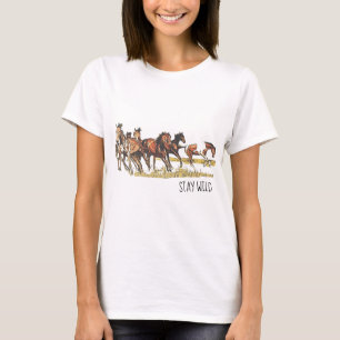 Camiseta Stay Wild Horse