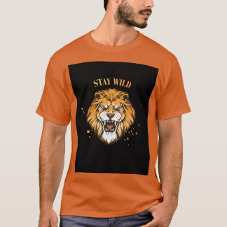 Camiseta Stay wild quote t shirt 