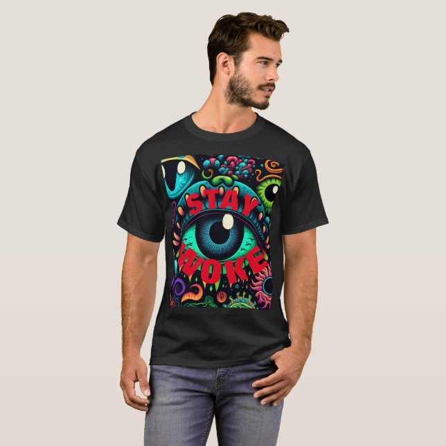 Camiseta Stay Woke Colorful (Anverso completo)