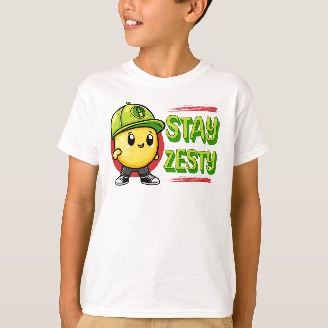 Camiseta Stay Zesty (Anverso)