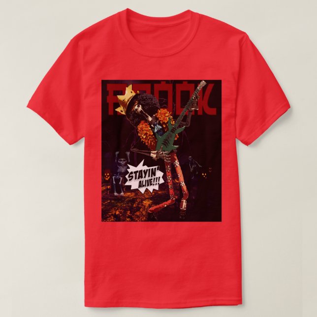 Camiseta Stayin Alive (Diseño del anverso)