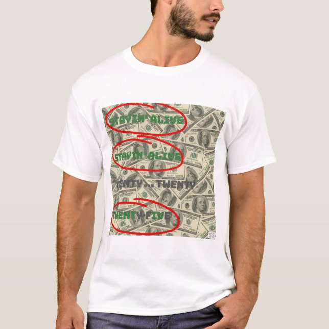 Camiseta Stayin' Alive_2025 (Anverso)