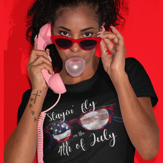 Camiseta Stayin Fly, 4 de julio (Subido por el creador)