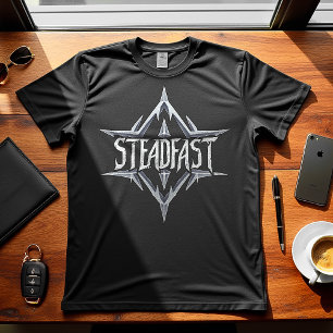 Camiseta Steadfast - Diseño motivacional