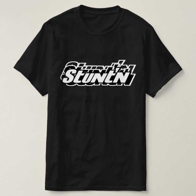 Camiseta Steady Stuntin' (Diseño del anverso)