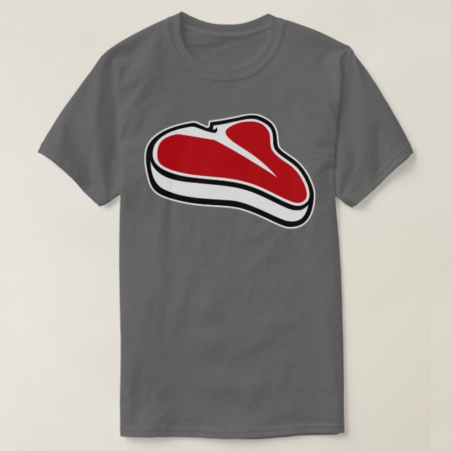 Camiseta Steak (Diseño del anverso)