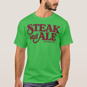 Camiseta Steak And Ale Restaurant TShirt