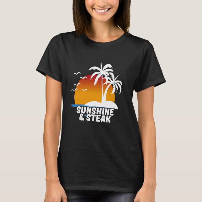 Camiseta Steak Lover Carnes a la parrilla (Anverso)
