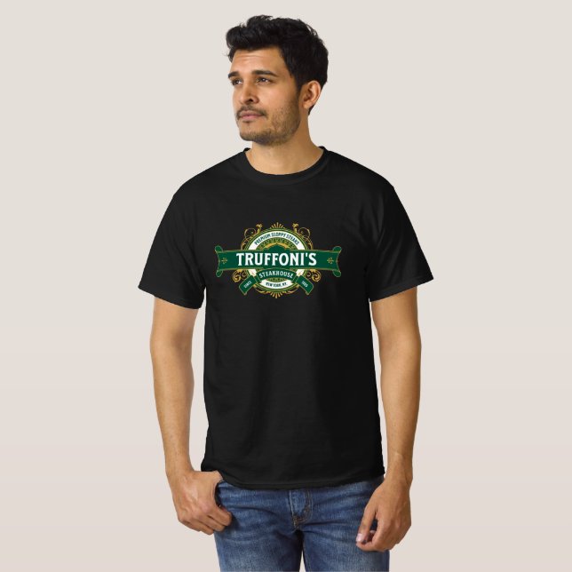 Camiseta Steaks descuidados de Truffoni (Anverso completo)