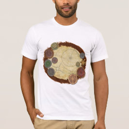 Camiseta Steam Elegance Steampunk Mixed Media