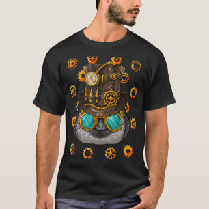 Camiseta Steam Powder en el estilo victoriano medieval de S
