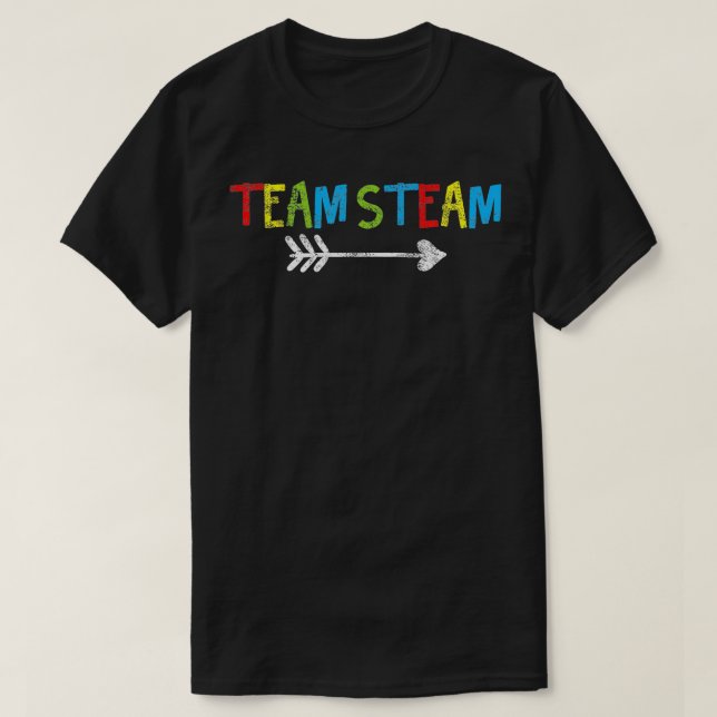 Camiseta STEAM Teacher Science Tech Engineering Art Math Gi (Diseño del anverso)