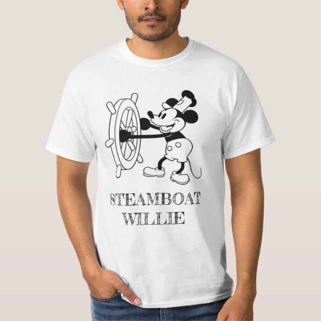 Camiseta Steamboat Willie (Anverso)