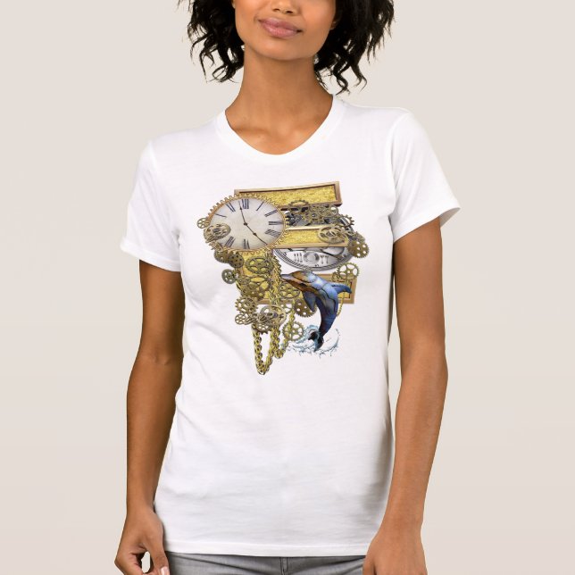 Camiseta Steampunk-Birthday-Capital-camiseta-carta-E (Anverso)