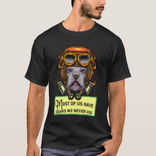 Camiseta Steampunk Bulldog francés Punk al vapor Perro Fren