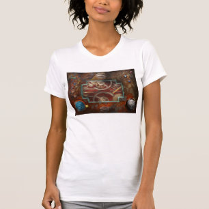 Camiseta Steampunk - caja de Pandora