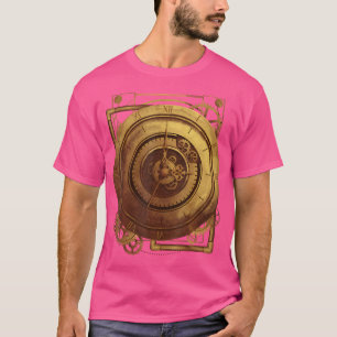 Camiseta Steampunk Clock Pun de vapor mecánico de arte vict